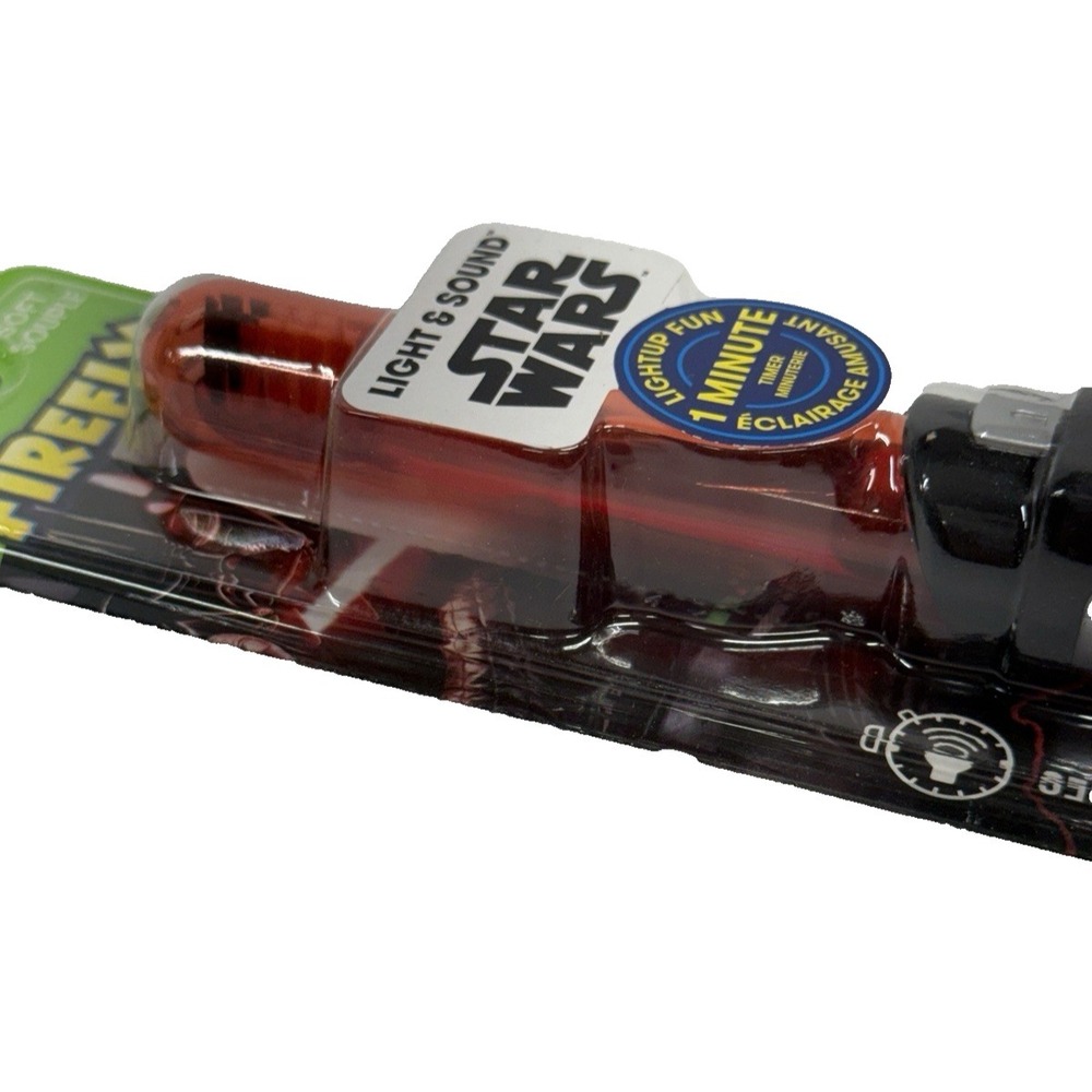 Firefly Kids Soft Toothbrush, Star Wars Lightsaber, Darth Vader Light & Sounds - Picture 7 of 9